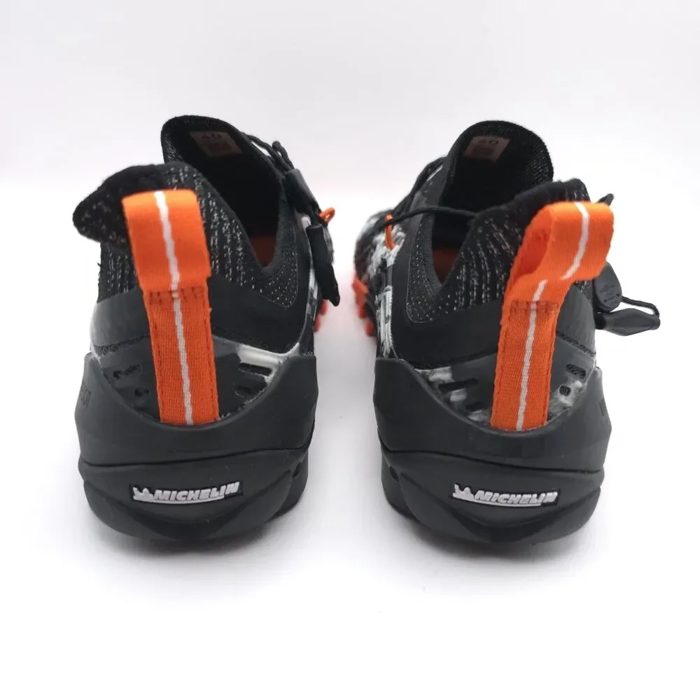VIVOBAREFOOT Barefoot Trail Shoes Michelin Sole Black Orange Women EUR 40 209460